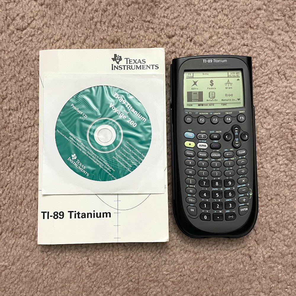 Ti-89 Titanium Texas Instruments Graphing Calculator